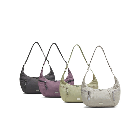 天美意2025秋新款商场同款工装百搭饺子包休闲女斜跨包X3136CX5