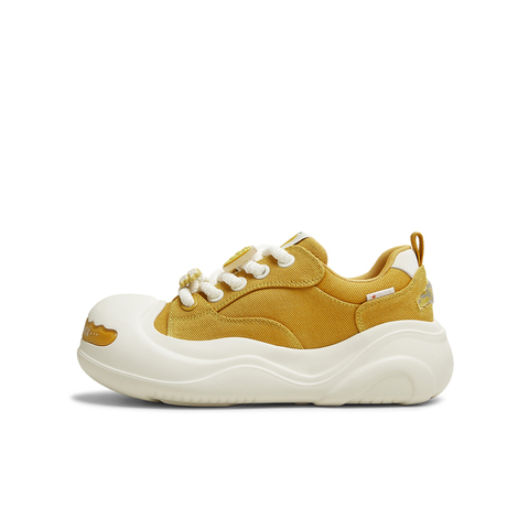 天美意2025秋新款商场同款系带厚底水果鞋花女大头鞋CIK23CM5