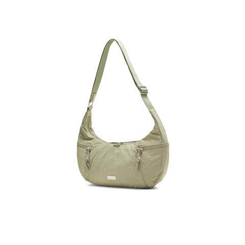 天美意2025秋新款商场同款工装百搭饺子包休闲女斜跨包X3136CX5