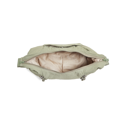 天美意2025秋新款商场同款工装百搭饺子包休闲女斜跨包X3136CX5