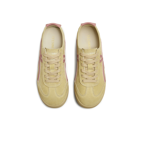 天美意2025秋新款休闲复古百搭运动滑板鞋外穿女德训鞋KG103CM5