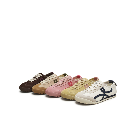 天美意2025秋新款休闲复古百搭运动滑板鞋外穿女德训鞋KG103CM5