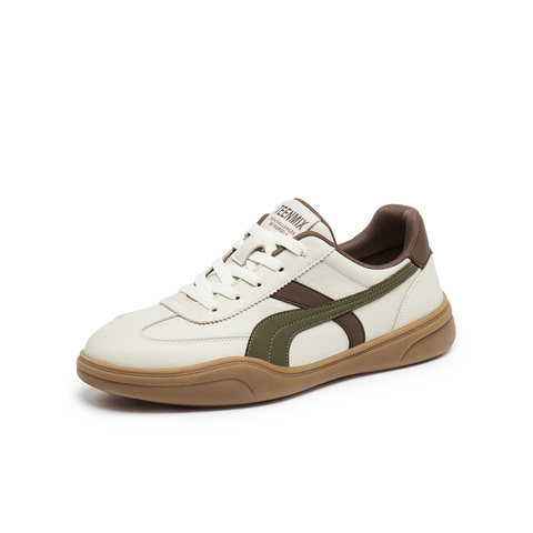 天美意2025秋新款休闲系带百搭潮流撞色运动男德训鞋DXX55CM5