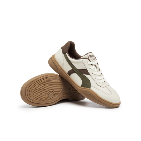 天美意2025秋新款休闲系带百搭潮流撞色运动男德训鞋DXX55CM5