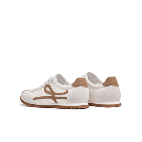 天美意2025秋新款商场同款运动休闲阿甘鞋百搭男德训鞋3VW01CM5