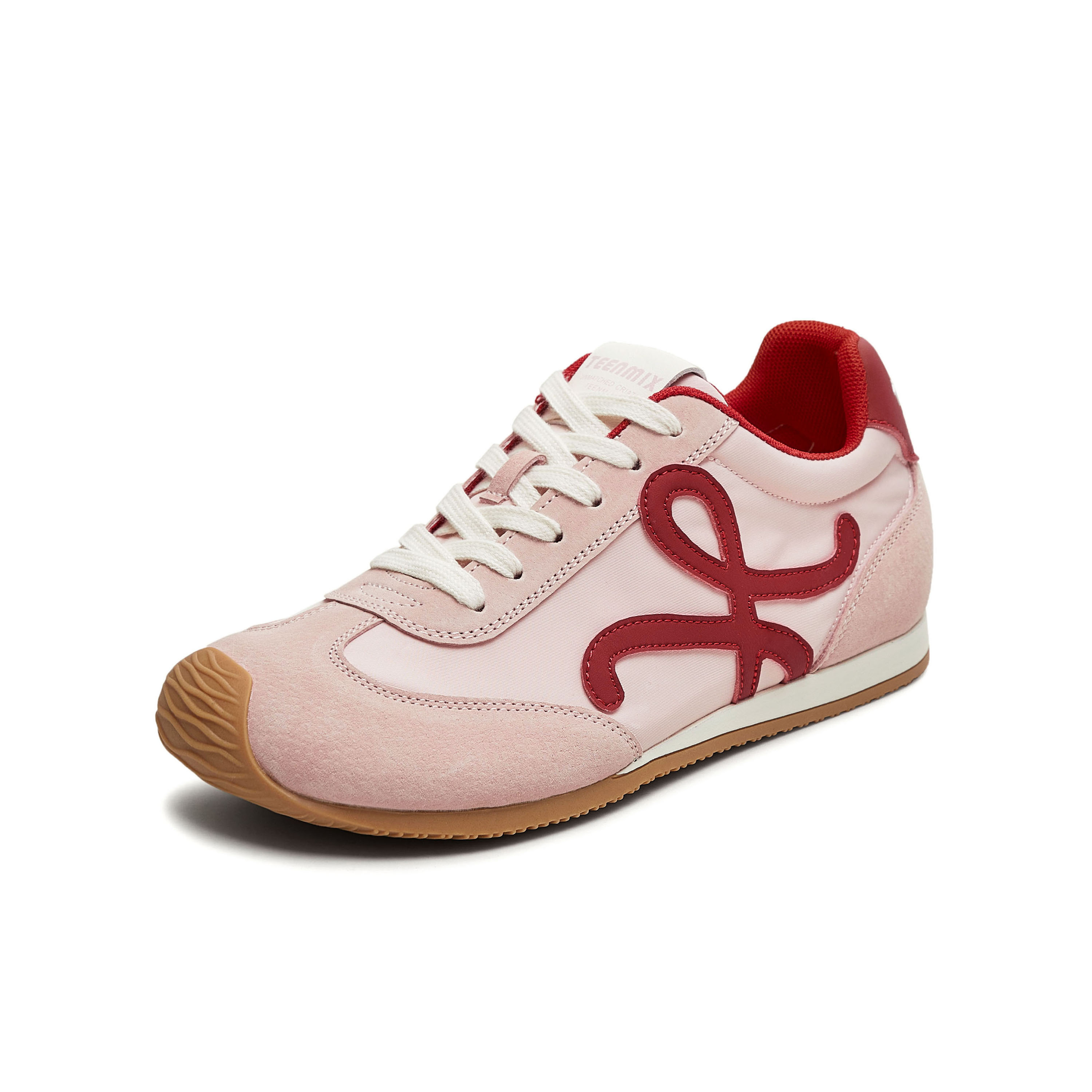 天美意2025秋新款潮流运动休闲百搭复古德训鞋女阿甘鞋KG126CM5