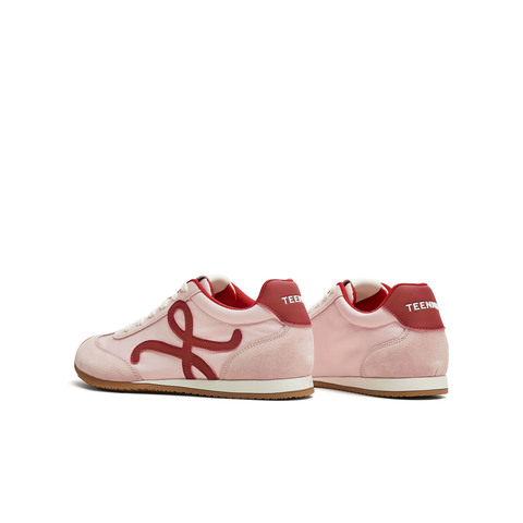 天美意2025秋新款潮流运动休闲百搭复古德训鞋女阿甘鞋KG126CM5