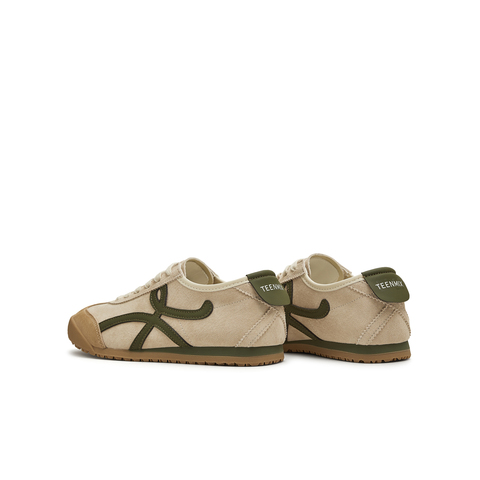 天美意2025秋新款休闲复古百搭运动滑板鞋外穿女德训鞋KG103CM5