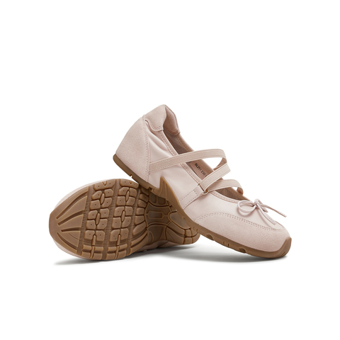 天美意2025秋新款商场同款潮流休闲纯色百搭女玛丽珍鞋BL251CQ5