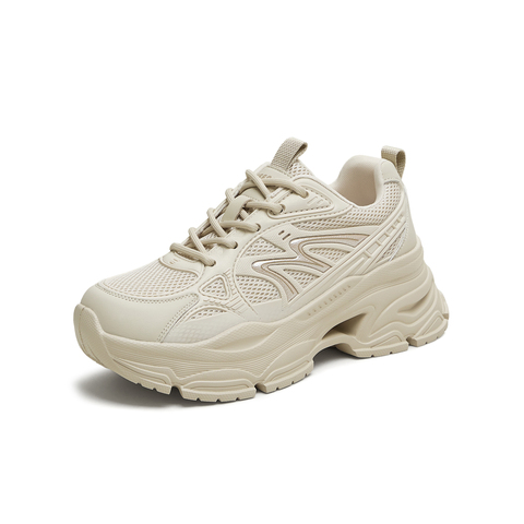 天美意2025秋新款商场同款厚底小个子增高运动女老爹鞋BL371CM5