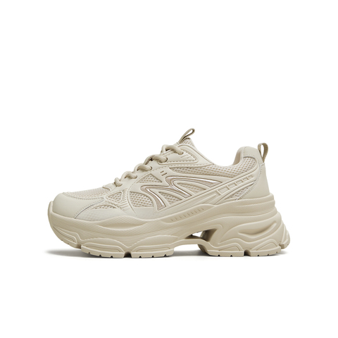 天美意2025秋新款商场同款厚底小个子增高运动女老爹鞋BL371CM5