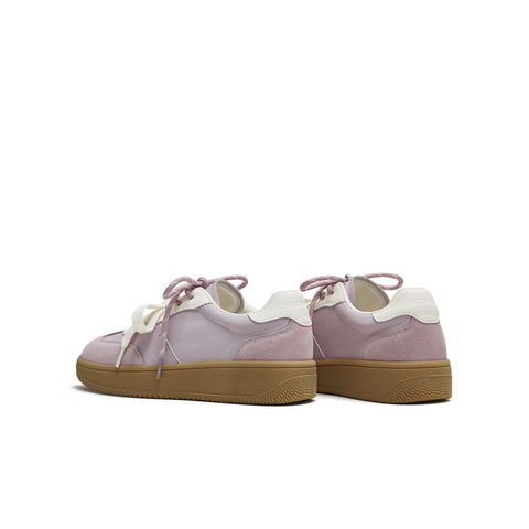 天美意2025秋新款系带双鞋带厚底拼色百搭复古女德训鞋KG119CM5