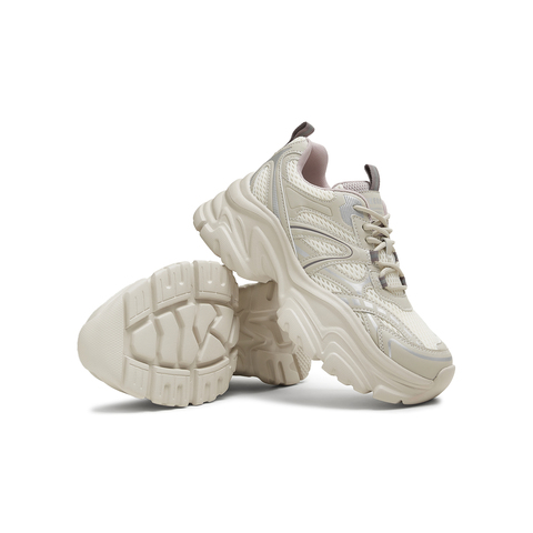 天美意2025秋新款机能风简约厚底旅游女老爹鞋KD102CM5