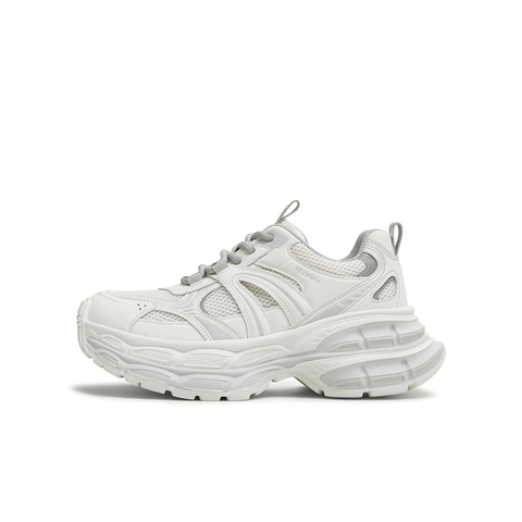 天美意2025秋新款厚底增高拼色潮酷百搭老爹鞋女休闲鞋BK782CM5