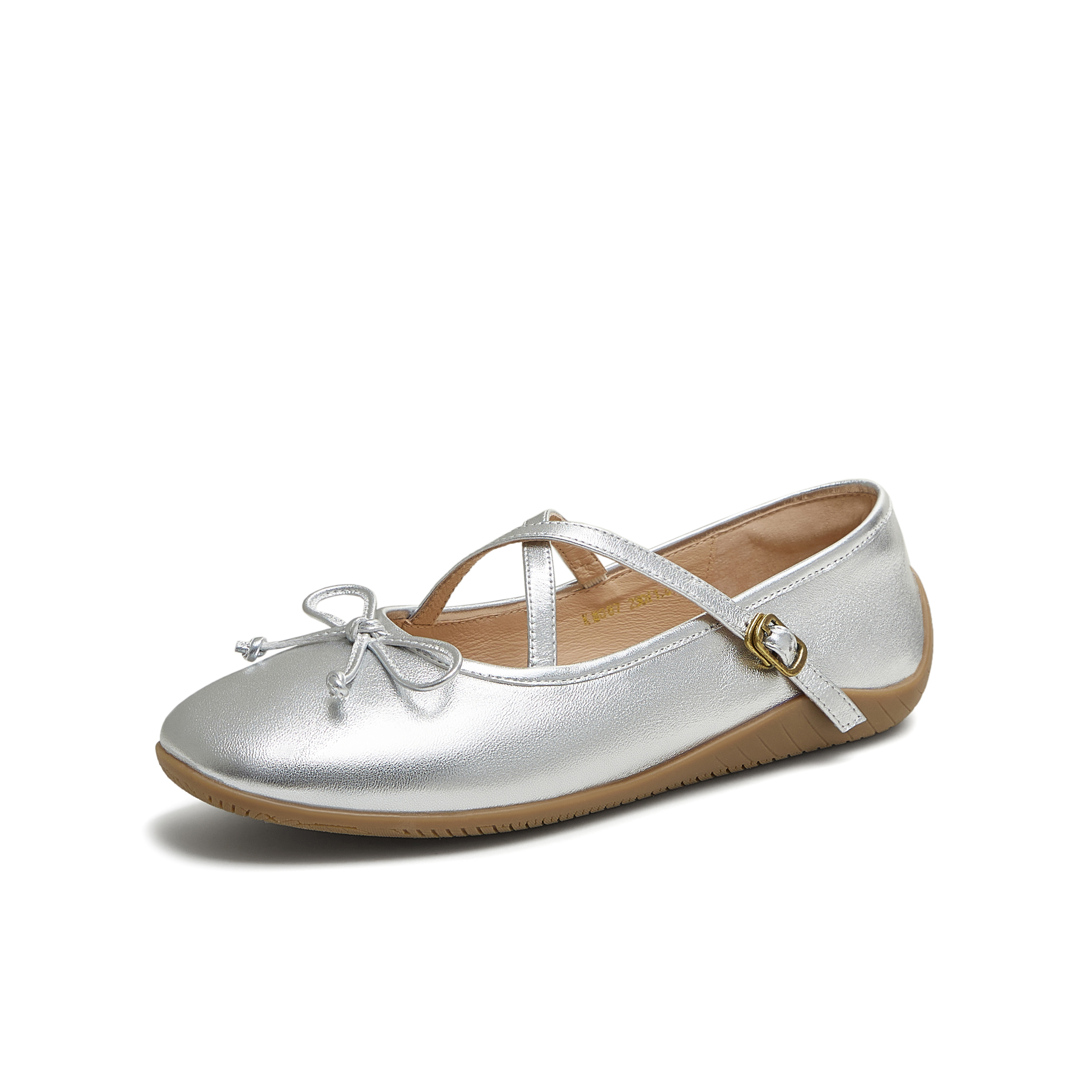 天美意2025秋新款商场同款时尚芭蕾蝴蝶结女玛丽珍鞋KM087CQ5