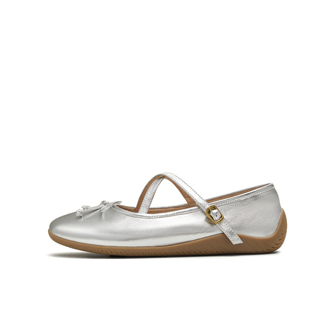 天美意2025秋新款商场同款时尚芭蕾蝴蝶结女玛丽珍鞋KM087CQ5