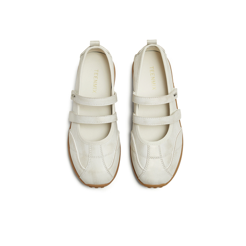 天美意2025秋新款商场同款芭蕾风韩系百搭女玛丽珍鞋BL211CQ5