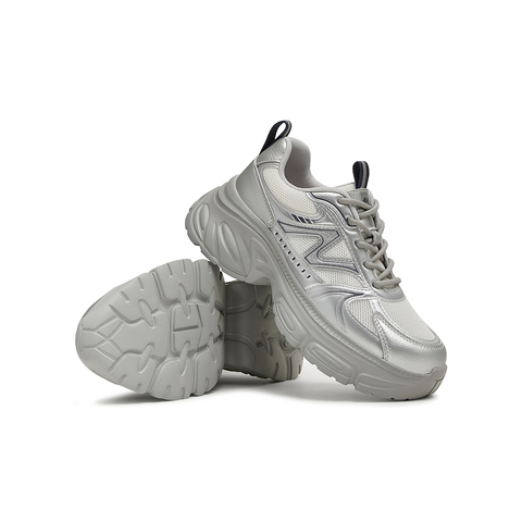 天美意2025夏新款休闲系带厚底百搭运动户外女老爹鞋KD086BM5