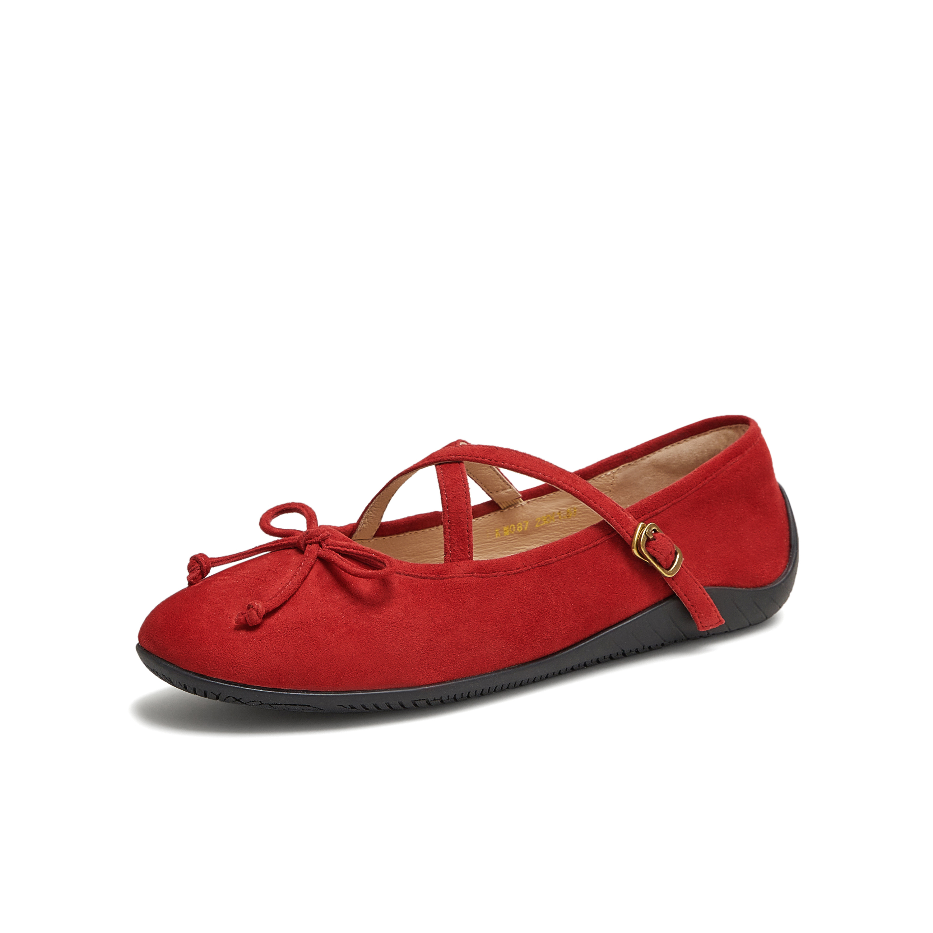 天美意2025秋新款商场同款时尚芭蕾蝴蝶结女玛丽珍鞋KM087CQ5