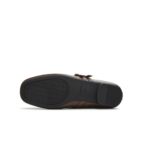 天美意2025秋新款商场同款纯色百搭平底舒适女玛丽珍鞋BL261CQ5