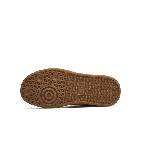 天美意2025秋新款百搭复古系带休闲拼色男女同款德训鞋KG124CM5