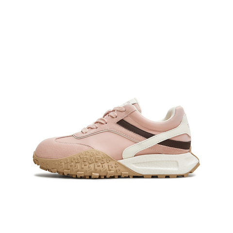 天美意2025秋新款复古百搭运动阿甘德训鞋女休闲鞋KG112CM5