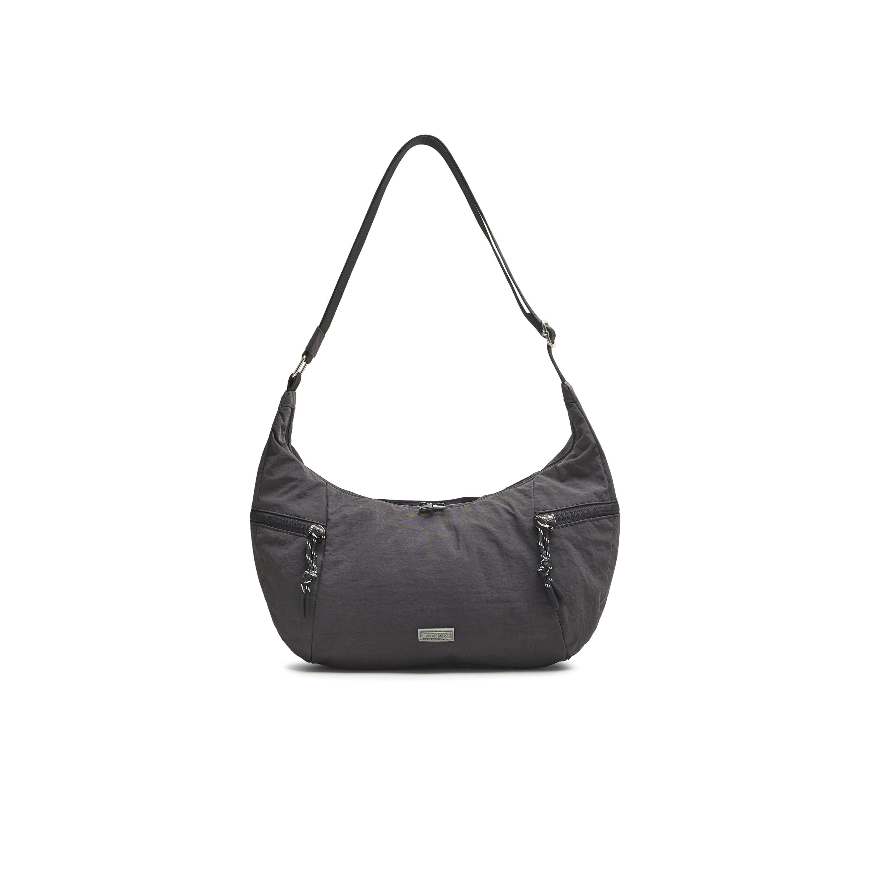 天美意2025秋新款商场同款工装百搭饺子包休闲女斜跨包X3136CX5