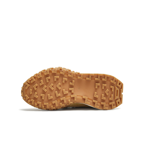 天美意2025秋新款休闲系带双鞋带厚底百搭拼色女阿甘鞋KG125CM5