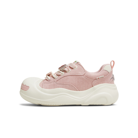 天美意2025秋新款商场同款系带厚底水果鞋花女大头鞋CIK23CM5