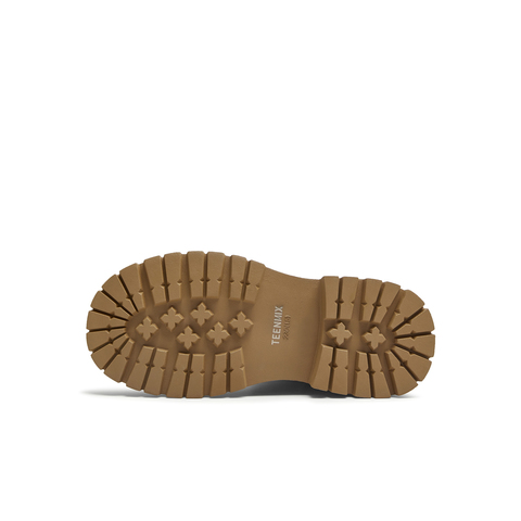 天美意2025冬新款复古厚底英伦风西部靴堆堆靴女骑士靴KXZ09DS5