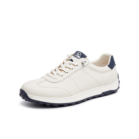 天美意2025秋新款商场同款休闲百搭复古系带男德训鞋FDE01CM5