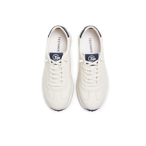 天美意2025秋新款商场同款休闲百搭复古系带男德训鞋FDE01CM5