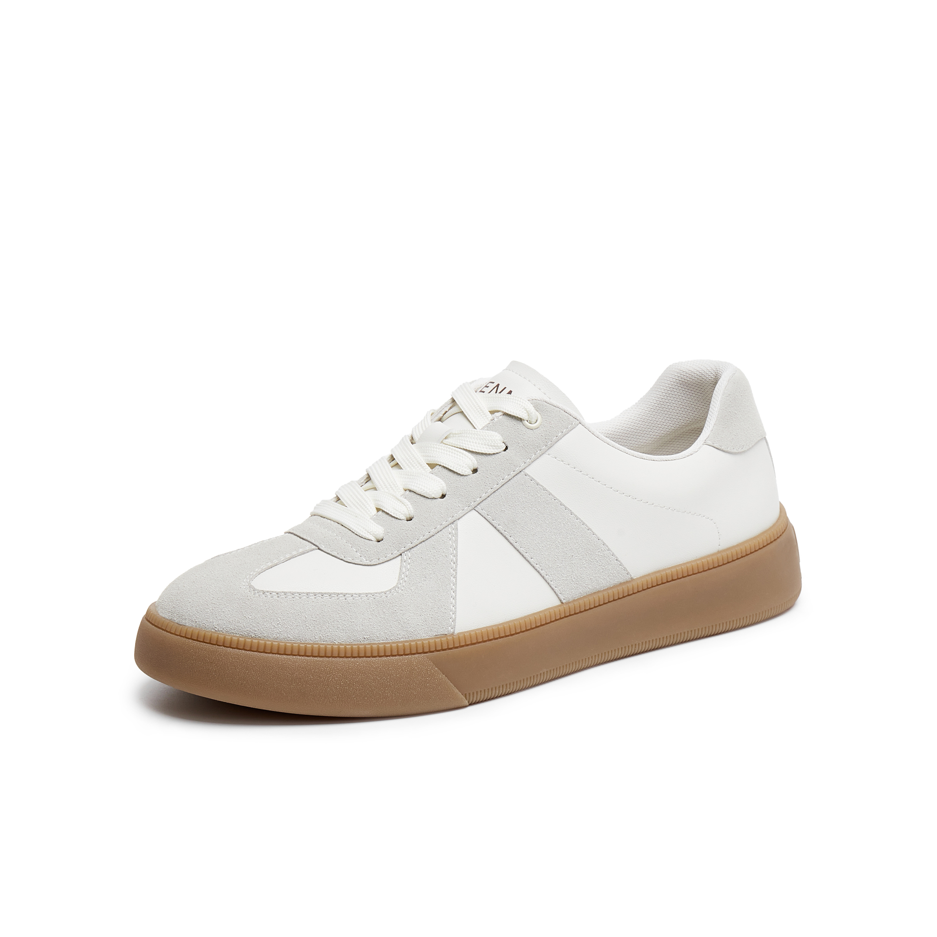 天美意2025夏新款休闲百搭拼色复古运动鞋男德训鞋DXX10BM5