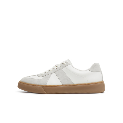 天美意2025夏新款休闲百搭拼色复古运动鞋男德训鞋DXX10BM5