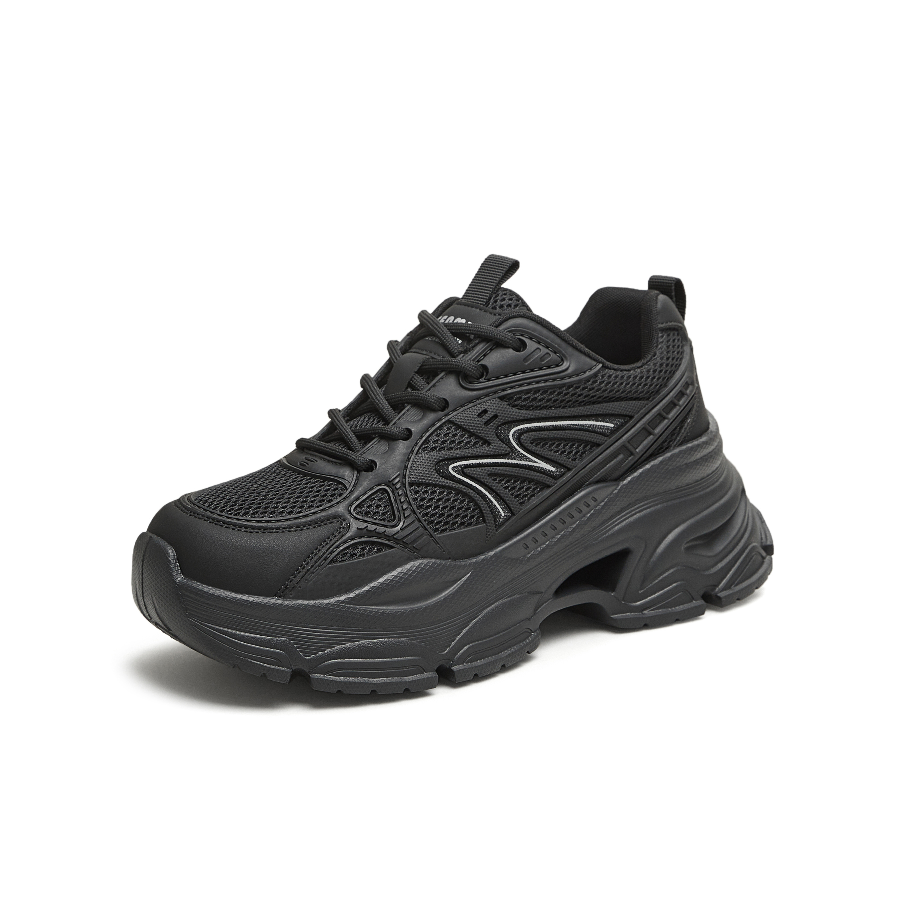 天美意2025秋新款商场同款厚底小个子增高运动女老爹鞋BL371CM5