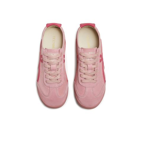 天美意2025秋新款休闲复古百搭运动滑板鞋外穿女德训鞋KG103CM5