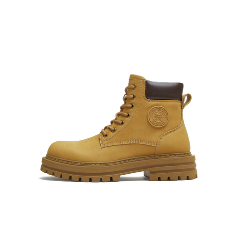 天美意2025冬新款复古百搭户外休闲工装靴短靴男靴KDX15DD5