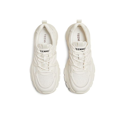 天美意2025夏新款厚底休闲系带百搭运动户外女老爹鞋KD085BM5