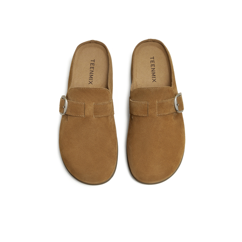 天美意2025秋新款商场同款潮流休闲百搭复古女勃肯鞋CDB30CH5