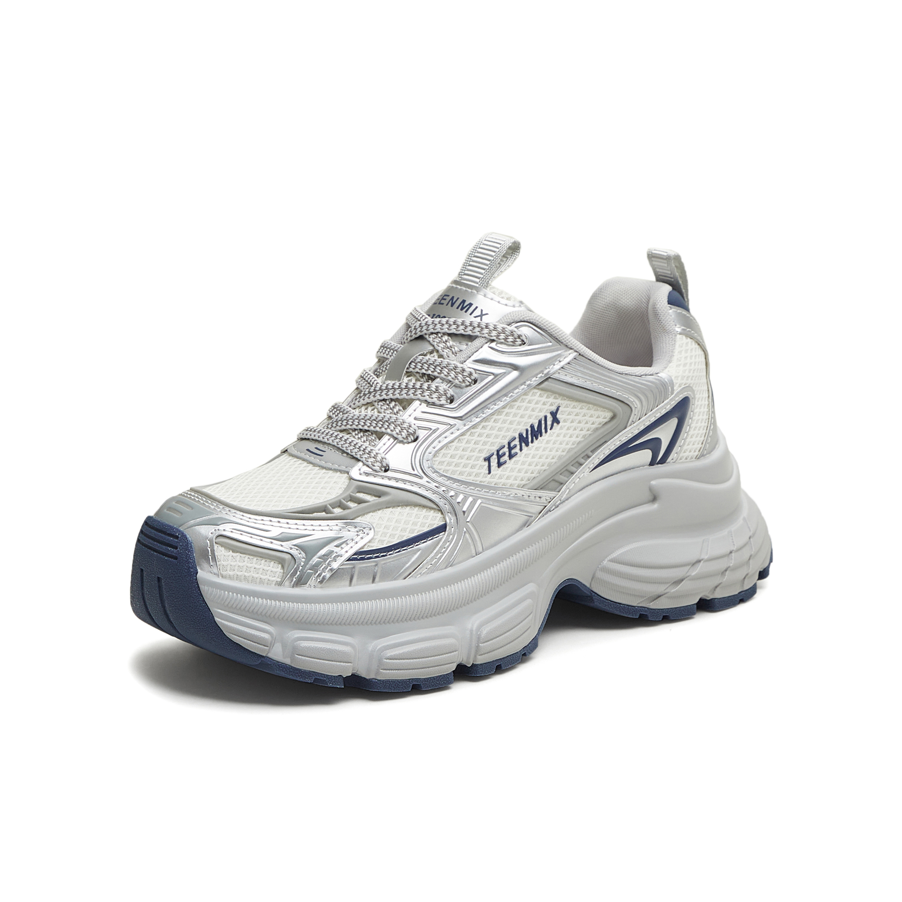 天美意2025秋新款商场同款厚底休闲系带潮流女老爹鞋BK962CM5