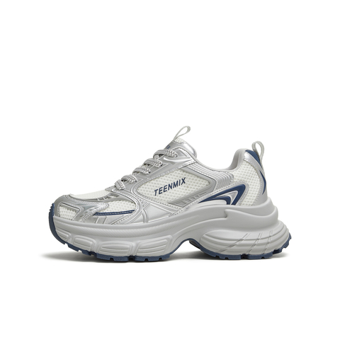 天美意2025秋新款商场同款厚底休闲系带潮流女老爹鞋BK962CM5