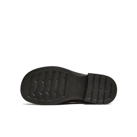 天美意2025秋新款纯色复古百搭jk学院风皮鞋女乐福鞋KE078CM5