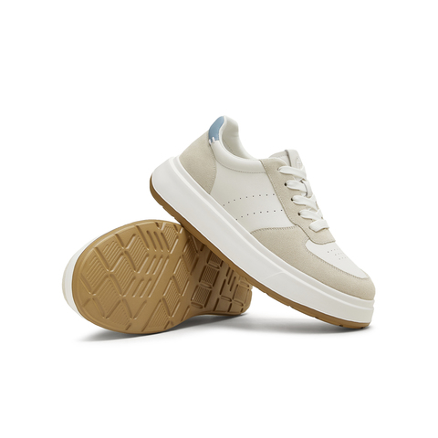 天美意2025秋新款商场同款休闲百搭厚底男女同款女板鞋KB096CM5