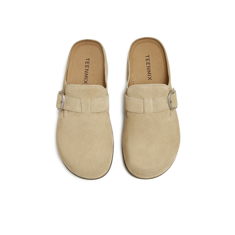 天美意2025秋新款商场同款潮流休闲百搭复古女勃肯鞋CDB30CH5