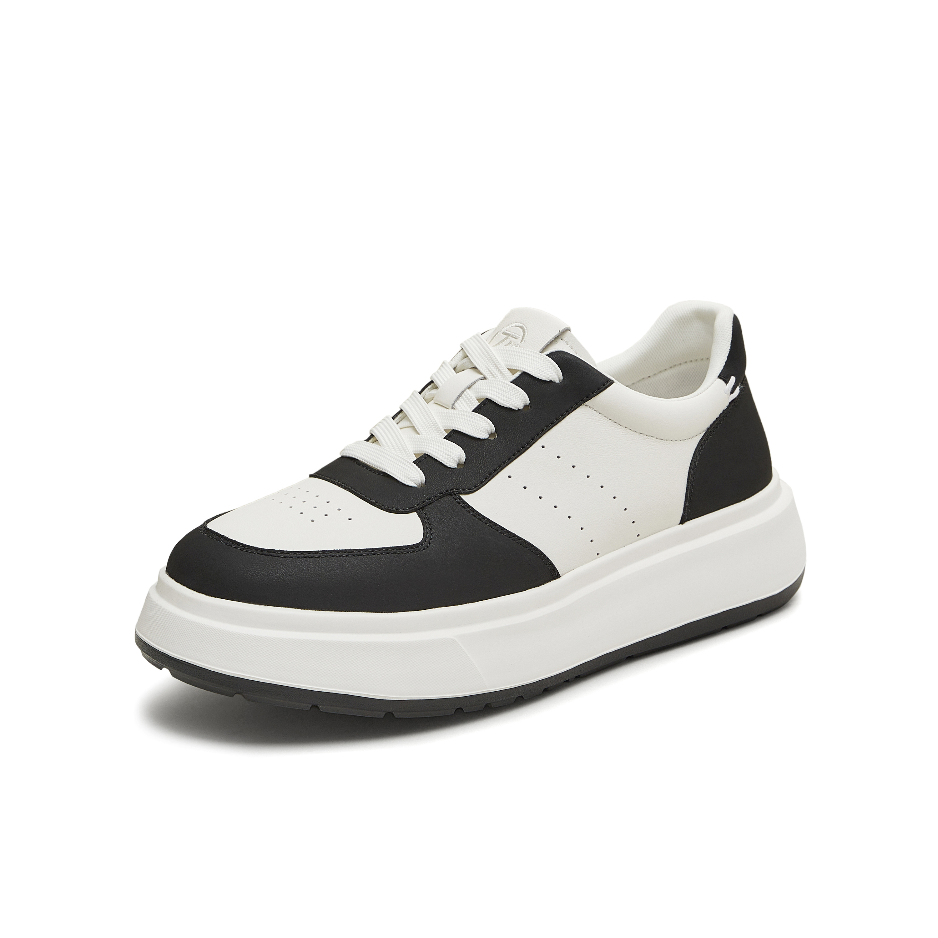 天美意2025秋新款商场同款休闲百搭厚底男女同款女板鞋KB096CM5