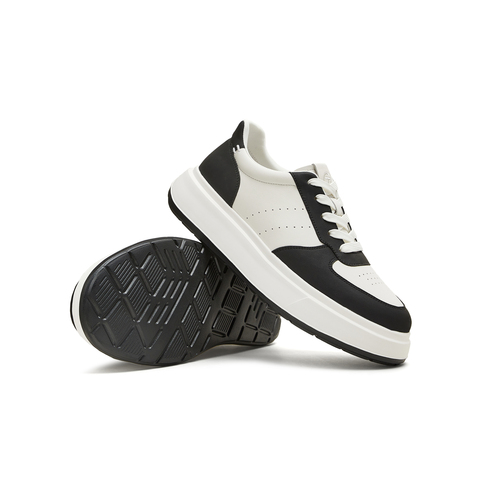 天美意2025秋新款商场同款休闲百搭厚底男女同款女板鞋KB096CM5