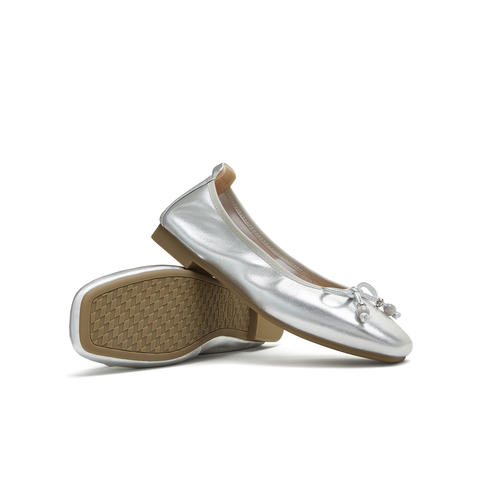 天美意2025秋新款商场同款韩系百搭复古女芭蕾玛丽珍鞋BG963CQ5