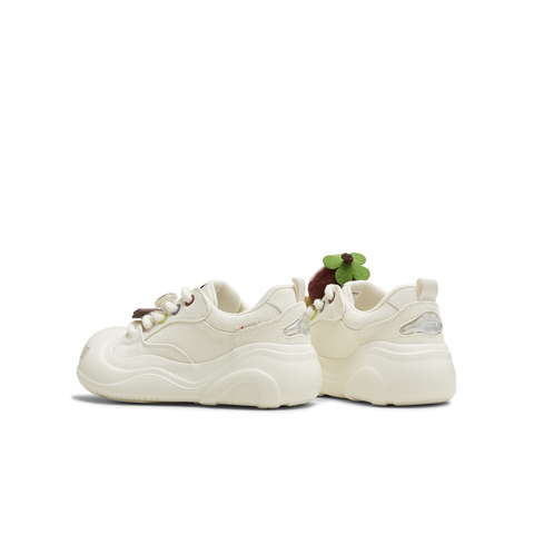 天美意2025秋新款商场同款系带厚底水果鞋花女大头鞋CIK23CM5