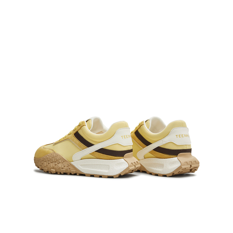 天美意2025秋新款复古百搭运动阿甘德训鞋女休闲鞋KG112CM5