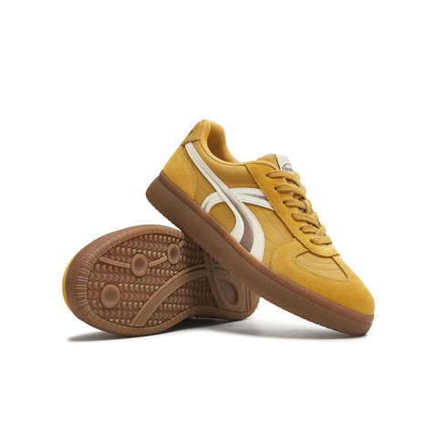 天美意2025秋新款商场同款休闲T字头经典复古女德训鞋CEL21CM5